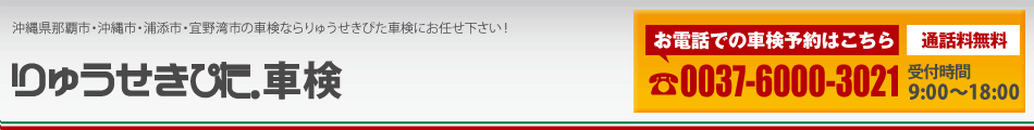 りゅうせきぴた車検